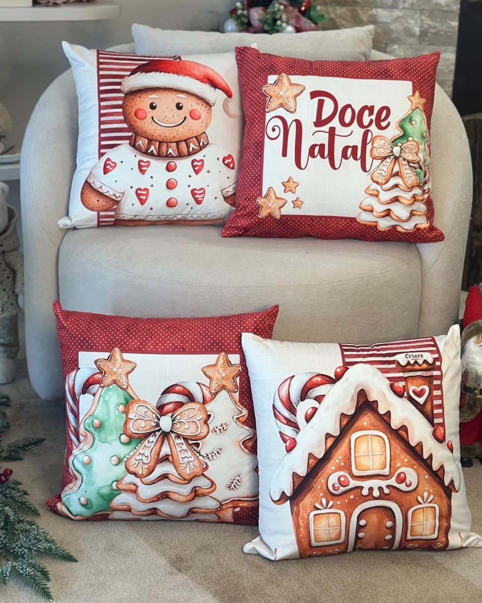 Almofadas Doce Natal